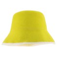 thumbnail image 1 of Miangastore Yellow Wool Sauna Hat for Home Use Comfortable Bath Hat Reusable and Absorbent Fits Most Head Sizes Lightweight Portable, 1 of 8