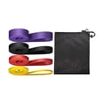thumbnail image 2 of Ensemble de Bandes de Résistance Robustes avec Sac de Rangement Bandes d'Entraînement de Force Bande d'Exercice Extensible Boucle d'Entraînement pour Entraînement Yoga Mise en Forme 4 Pcs, 2 of 10