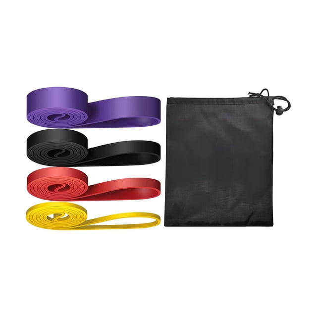 Bandas de Resistencia Zulema Bandas de Entrenamiento de Cuerpo Completo 4 Piezas