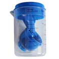thumbnail image 1 of de cucharas medidoras de plástico azul de 6 piezas, cuchara líqui y seca, cucharas medidoras de cocina para hornear, cocinar para alimentos perfecl Cuchara medidora y taza, 1 of 8