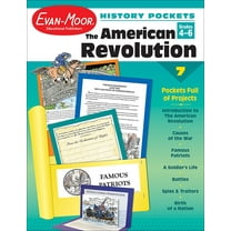 Evan-Moor History Pockets: The American Revolution, Grade 4 - 6 Teacher Resource