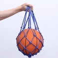 thumbnail image 2 of OULII 6pcs Functional Nylon Soccer Drawstring Bag Blue for Training Institutions, 2 of 6