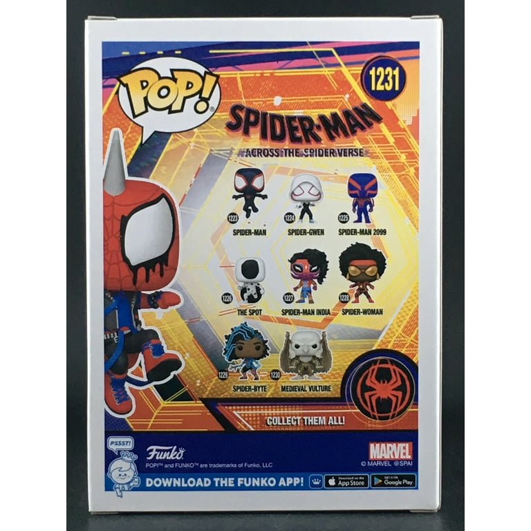 Funko Pop Marvel Spider-Man Toys, Spider-Verse Spider-Punk Funko Pop Marvel Spider-Man Toys, Spider-Verse Spider-Punk