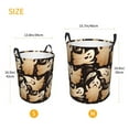 thumbnail image 3 of ZICANCN Laundry Basket Organizer, Night Eve Ghost Horror Collapsible Hamper for Bathroom Bedroom Laundry Room, Small Size, 3 of 7