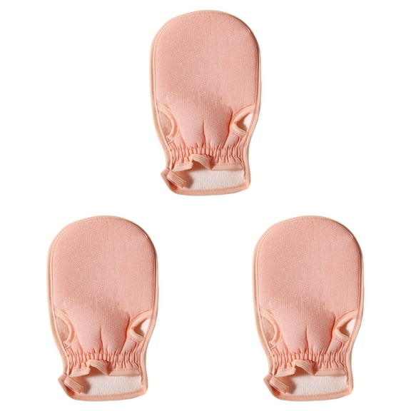 Deep Exfoliating Gloves Body Scrub Mitts Dead Skin Remover for Shower - Reusable Exfoliator Washcloth for Smooth Skin - Bath Spa Scrubber for Women Men