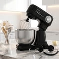 thumbnail image 4 of 4.8 Qt Electric Stand Mixer with 12 Speed Settings, Lightweight And Portable Kitchen Mixer for Everyday Use, Includes Egg Whisk, Dough Hook, And Flat Beater, 4 of 6