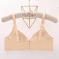 thumbnail image 7 of Ohufall Oversized Bras for Women Push Up with Steel Ring Bra Gathering Fit Everyday Underwear, 7 of 7