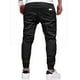 thumbnail image 2 of Pantalones de chándal Bilitry BIBONG para hombre, estilo chino cargo, negro, algodón, XXL, 2 of 8
