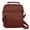 Brown Medium, variant on Cowhide Leather Men's Messenger Crossbody w Top Handle & Removable CB Strap