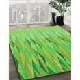 thumbnail image 2 of Ahgly Company Indoor Rectangle Patterned Emerald Green Area Rugs, 6' x 9', 2 of 6
