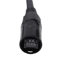 thumbnail image 4 of 4X CAT6 Ethercon Cable EtherCON-Compatible RJ45 Connector for Studio Setups, Touring, Stage Production, Concerts 3 Meter,4 x Cat6 Ethernet Extension Cable,Black, 4 of 8