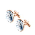 thumbnail image 2 of Polar Bear Mens Cufflink Stainless Steel Elegant Design for Formal Attire Wedding Party Business Meeting Men's Cuff Links Cufflink, 2 of 6