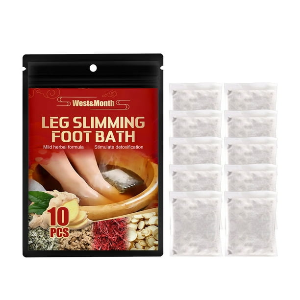 CLZOUD Feet Care 20 PCS Turmeric Lymphatic Detox Foot Soak Wormwood ...