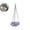 Purple, variant on Outdoor Bird Feeder, Petals Shape Food Hangable, Hummingbird Bowl Fence Porch, Patio Garden Backyard Apartment Balcony, Fence Porch Patio Outdoor Garden Backyard Apartment Balcony