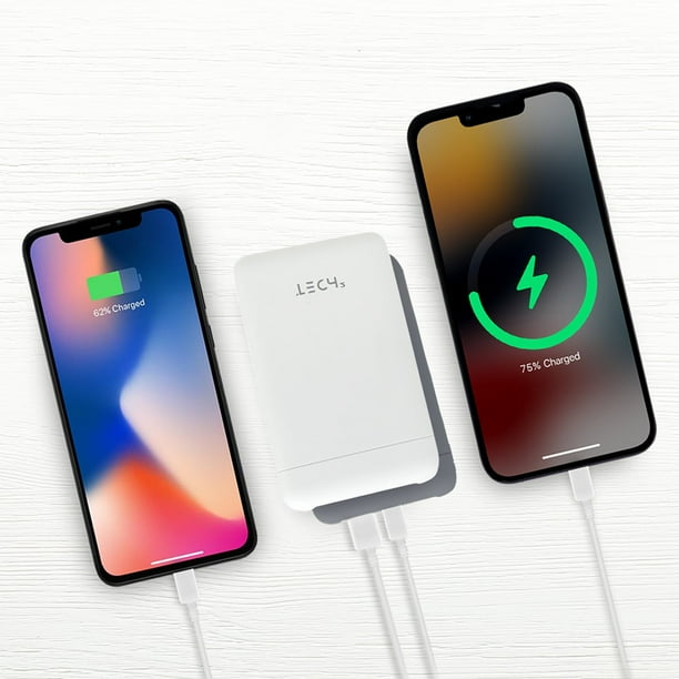 Tech Squared10K mAh Power Bank with USB-C PD 20W and USB-A