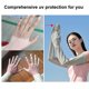 thumbnail image 4 of 2 pares de mangas de hielo con protección solar para mujer, mangas de seda de hielo transpirables anti-ultravioleta para exteriores de verano 581, 4 of 5