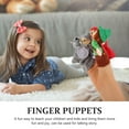 thumbnail image 2 of ColoMX 4 piezas lindas títeres de dedo dibujos marionetas de dedo para niños juguetes para el dedo para niños para niños pequeños, 2 of 8