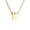 K, variant on SIfdSeng Delicate Gold Monogram Necklace for Women Cute Letter Name Choker Necklaces for Girls Simple Jewelry