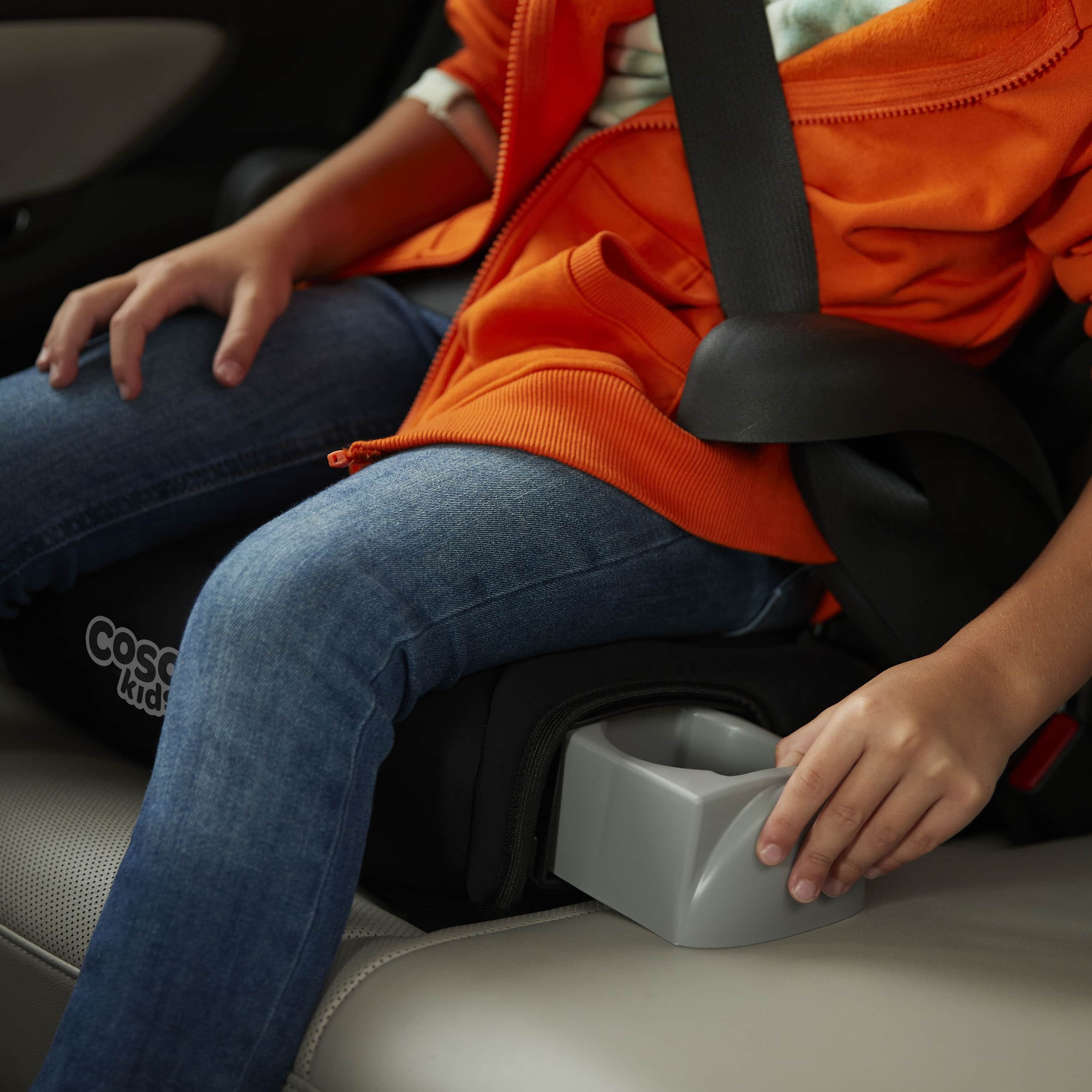 Cosco Kids Pronto! Trend Belt-Positioning Booster Car Seat, Sonic Diamonds