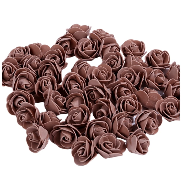 Toystoory 500 piezas dan rienda suelta a la creatividad con manualidades multifuncionales y divertidas. Los materiales excelentes son seguros. Flores artificiales café