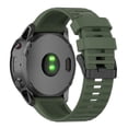 thumbnail image 5 of Pulsera De Correa De Reloj De Silicona Para Garmin Fenix ​​6X/Fenix ​​6X Pro (Verde Militar), 5 of 5