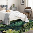 thumbnail image 4 of Monstera Leaf Rug 2x3 Area Rugs, Tropical Botanical Rugs for Entryway, Green Carpet for Bedroom Living Room, Machine Washable Non-Slip Indoor Door Mat, Soft Low Pile Area Rug, Small Decorative Rug, 4 of 7