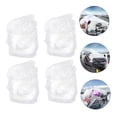 thumbnail image 4 of NUOLUX 4Ud Funda Desechable Para Motocicleta Transparente Protección Contra Lluvia Y Suciedad En Exteriores, 4 of 6