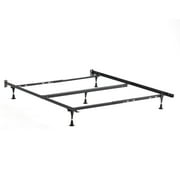 Rest Haven Metal Adjustable Bed Frame with Glides, Queen/Full/Twin