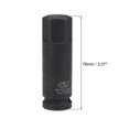 thumbnail image 4 of Unique Bargains 1/2-Inch Drive x 22mm Impact Hex Bit Socket, Metric 3' Length, Cr-Mo Steel, 4 of 5
