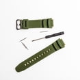 thumbnail image 6 of Uxcell 6pack Watch Strap Loop Fastener Rings 18mm Rubber Watch Holder Keeper Navy Blue, 6 of 6