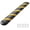 6FT*1pc+terminal*2pcs, variant on 6 ft/84'' Rubber Speed Hump, 22000 Lbs Capacity Heavy Duty Traffic Speed Bump, with High Reflective Yellow Strip 4 Expansion with 2 End Cap for Asphalt Concrete Gravel Driveway Road