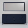 thumbnail image 4 of Jacques 72 in. W x 22 in. D Navy Blue Double Bath Vanity and 28 in. Mirror, 4 of 9
