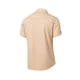 thumbnail image 3 of Camisas Elvqul Caballero Casual Caqui de Color Sólido Manga Corta con Solapa Deportivas, 3 of 8