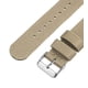 thumbnail image 5 of Amarillo Nylon Reloj Correa 20mm Ancho Duradero Nylon Correa con Plata Hebilla, Universal Reemplazo Lienzo Reloj Correa 25, 5 of 6