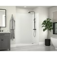 thumbnail image 3 of Foremost Gfs603278 Jetcoat 60" X 32" X 78" Five Panel Alcove Shower Wall Kit - Slate, 3 of 7
