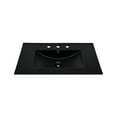 thumbnail image 4 of 30" 3-Hole Widespread Vanity Sink Top in Glossy Black, 4 of 5