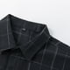 thumbnail image 4 of Blusa y camisa de manga larga con cuello vuelto para hombre, estilo informal, a cuadros, con bolsillos y botones, de licra, 4 of 8