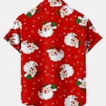 thumbnail image 1 of Camisas con gráfico navideño de Papá Noel para hombre, camisetas hawaianas Harajuku, Camiseta corta con estampado, ropa de gran tamaño para vacaciones a la moda, 2024, 1 of 4