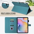 thumbnail image 4 of for Samsung Galaxy Tab S6 Lite 10.4 inch (2024/2022/2020 Release) Case, Rhombus Pattern Multiple Viewing Angles Stand Slim Folio Cover (Green), 4 of 6