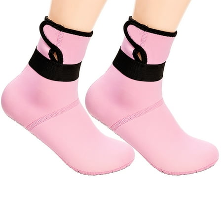 

IOAOAI Adult Kids Beach Swimming Diving Snorkeling Long Socks Non-Slip Surfing Shoes