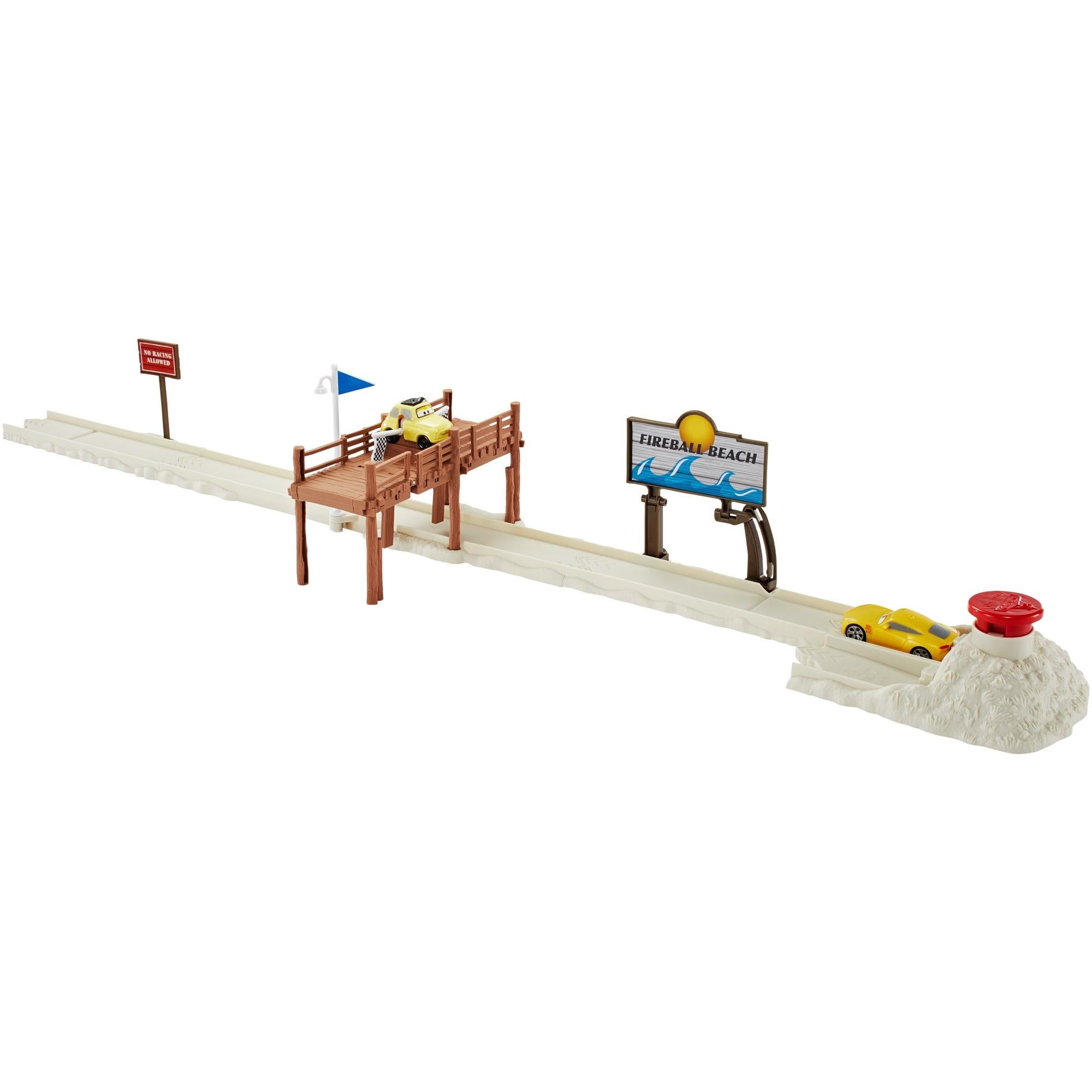 disney pixar cars 3 fireball beach run playset