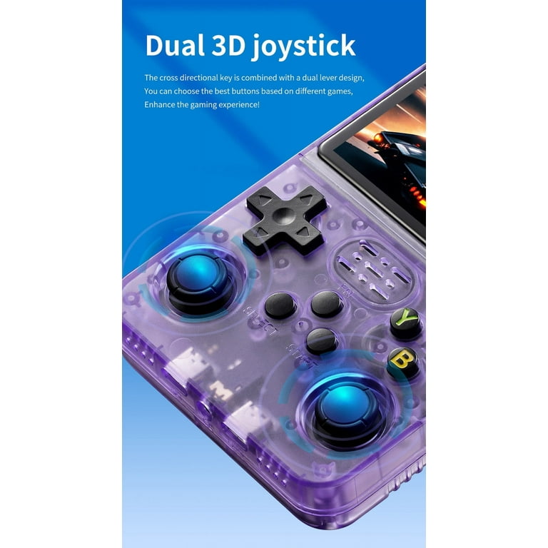 R36S open source handheld game console, large screen, large memory