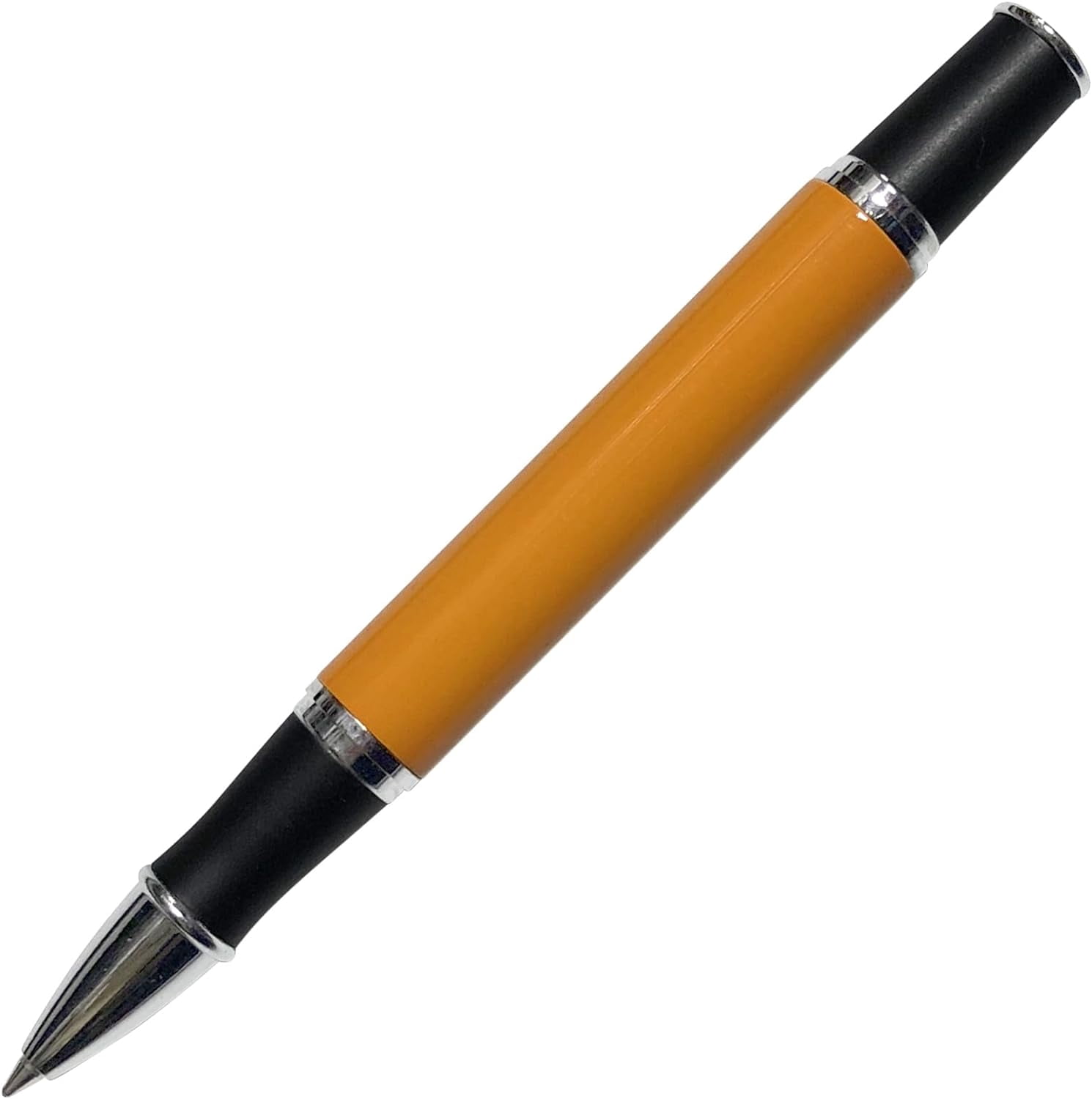 Gripper Rollerball Pen - Yellow Gloss with Anti Slip Grip (Budget Friendly Pen)