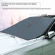 thumbnail image 2 of Parasol con imán para coche, protector solar para parabrisas de vehículo, cubierta para nieve de fábrica, tela recubierta de plata a prueba de heladas, protección de privacidad, protección solar y, 2 of 5