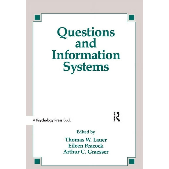 Questions and Information Systems, (Paperback)