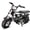Black, variant on Upgraded 99cc 4-Stroke Gas Mini Bike for Ages 13+, Pull Start, Suspension Front Fork, Hydraulic Brakes, SUNF Tires, Up to 28 MPH, 220 lb Capacity – Red