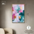 thumbnail image 5 of Canvas of Whispers I Canvas Modern Color Abstract by Art Remedy, Gold Frame, 30" x 45", 5 of 7