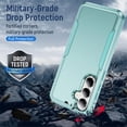 thumbnail image 7 of For Samsung Galaxy S26 5G Case Shockproof Rugged Full Body Protection Heavy Duty Dust/Drop Proof Cover Case​,Green,For Galaxy S26 (5G), 7 of 7