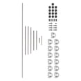 thumbnail image 2 of Kit de Cuidados de Flauta, Kit de Resaración de Flauta Duradero Profesional Para Mantenimiento de Instrumentos Musicales para Profesionales, 2 of 7