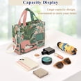 thumbnail image 5 of FORMRS Womens Corduroy Tote Bag Crossbody Shoulder Handbag with Pocket, Pink and White Cat, 5 of 7